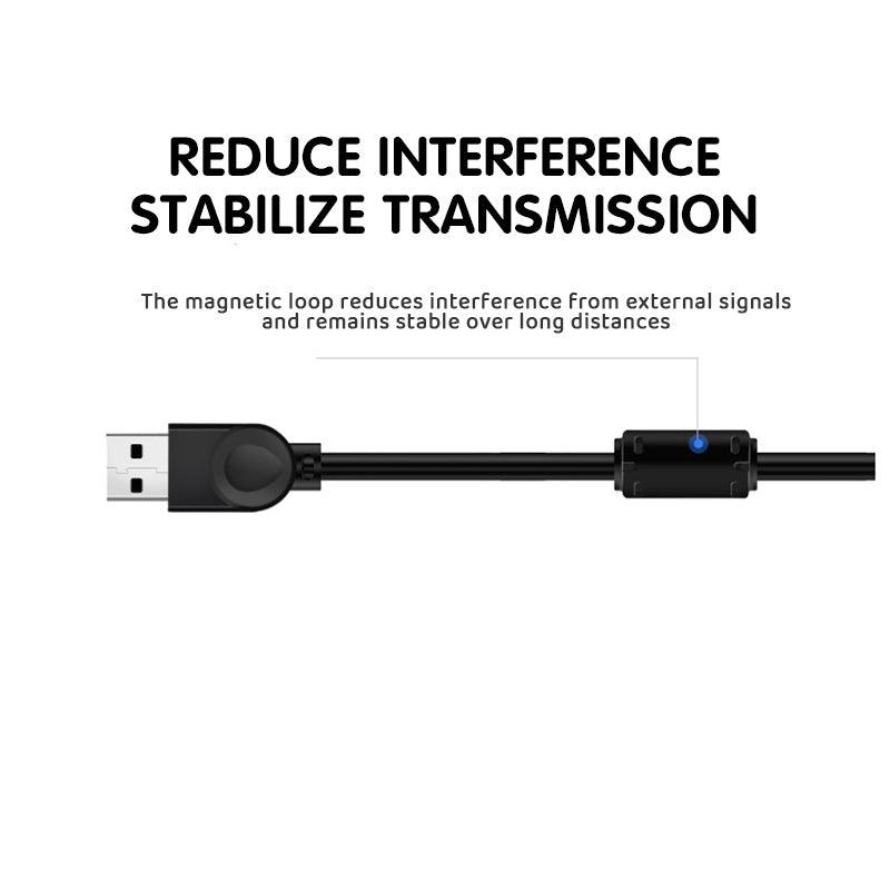 Usb Extension Data Cable 2.0 A Male To A Female Long Cord For Macbook & Computer - 10 m