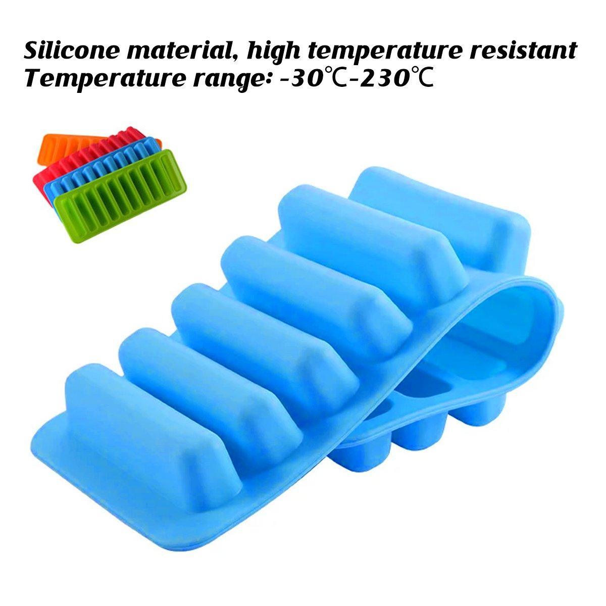 Silicone Baking Mould Finger Shaped Molds Cookie Ice Tray Chocolate Long Strips