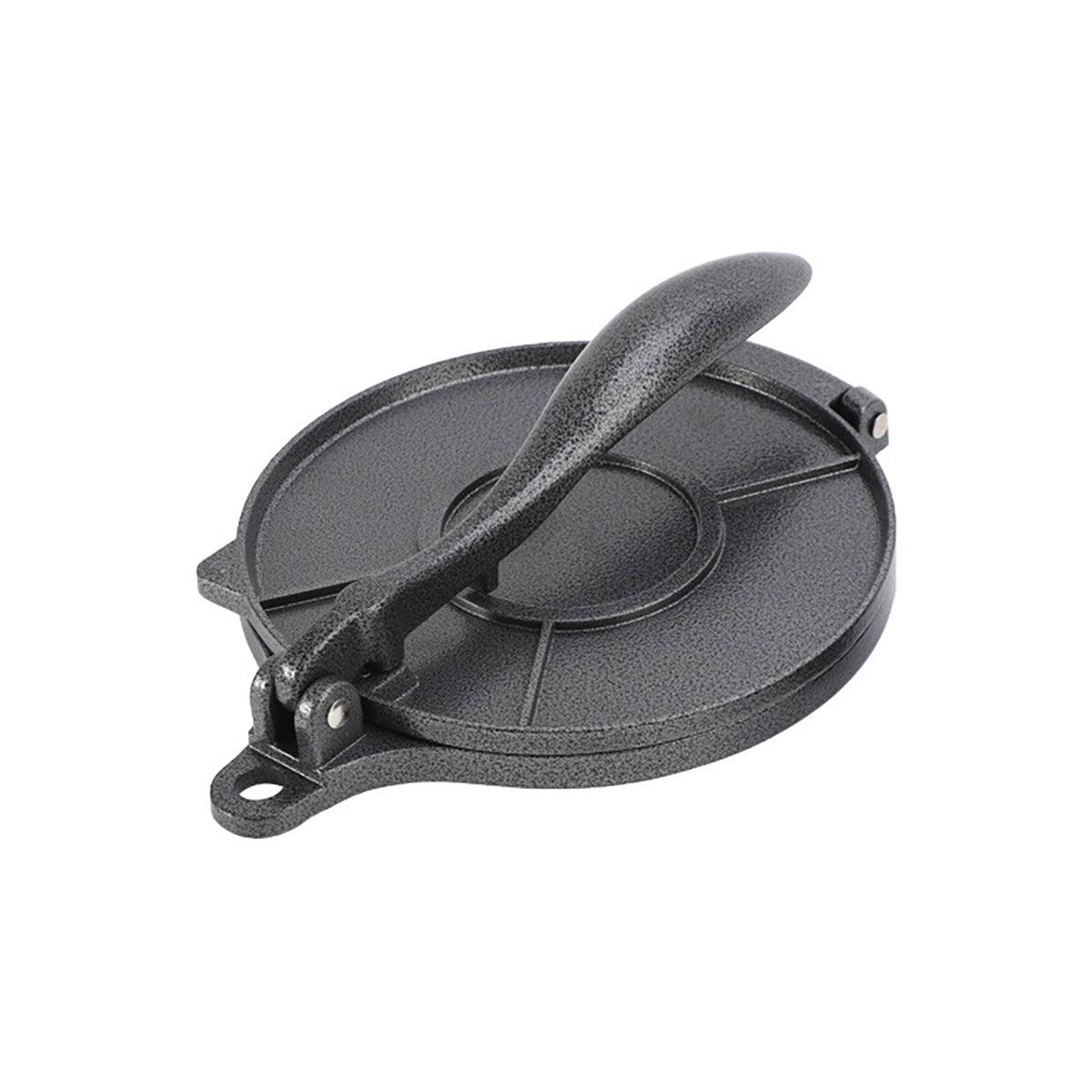 16/20cm Premium Tortilla Press Flat Bread Maker Taco Roti Chapati Health Food - Black-16cm