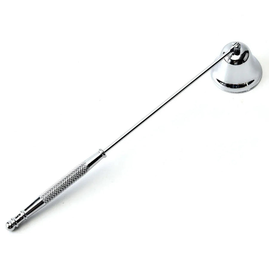 Stainless Steel Candle Flame Snuffer Candle Stopper Wick Snuffer Home Candle Tool - Silver