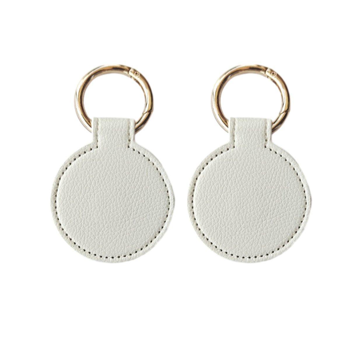 2PCS Hat Clip Holder with Buckle for Backpack Portable Hanging Hook for Hat Storage - White