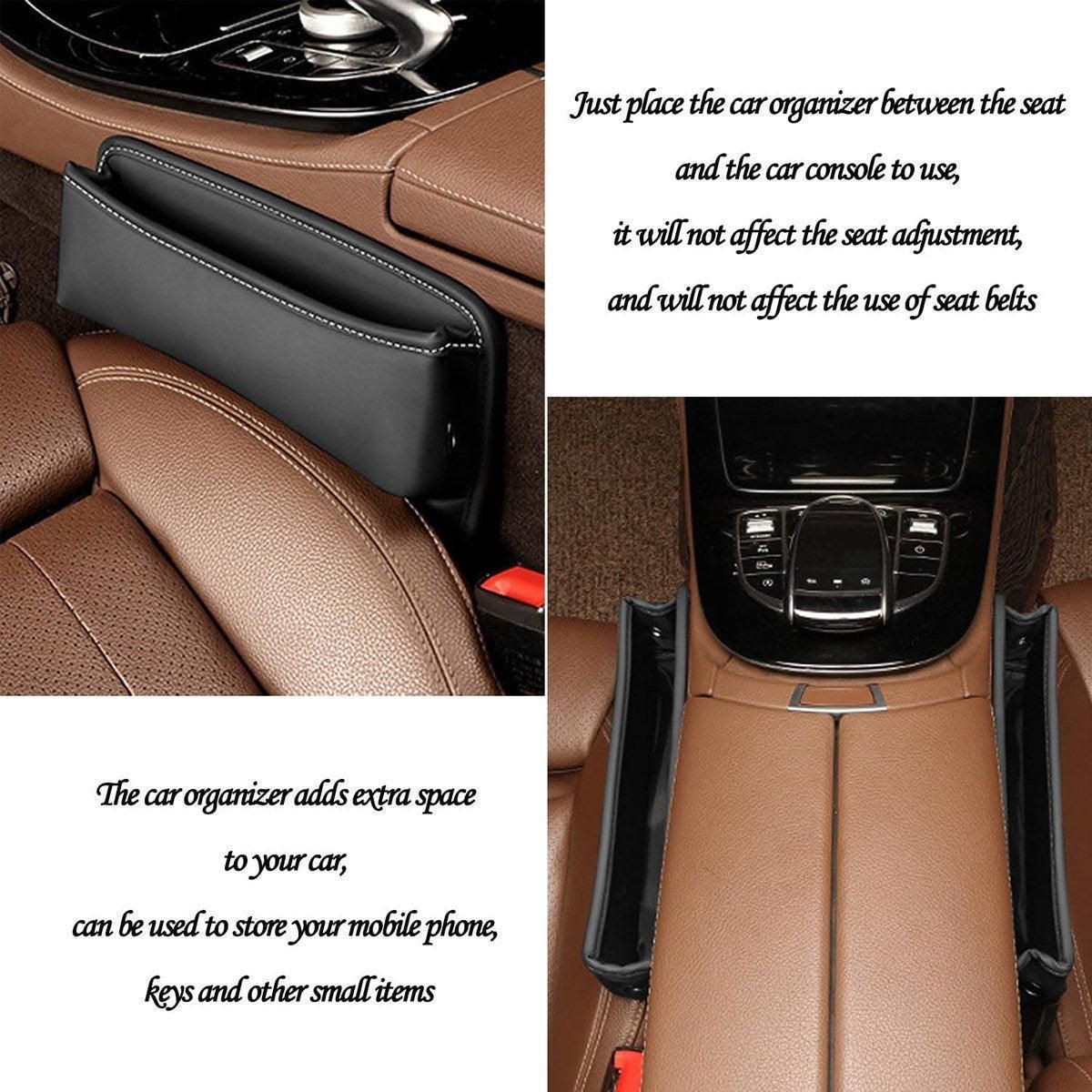 Universal Gap Storage Organizer Box for Vehicle Front Console Side Slot