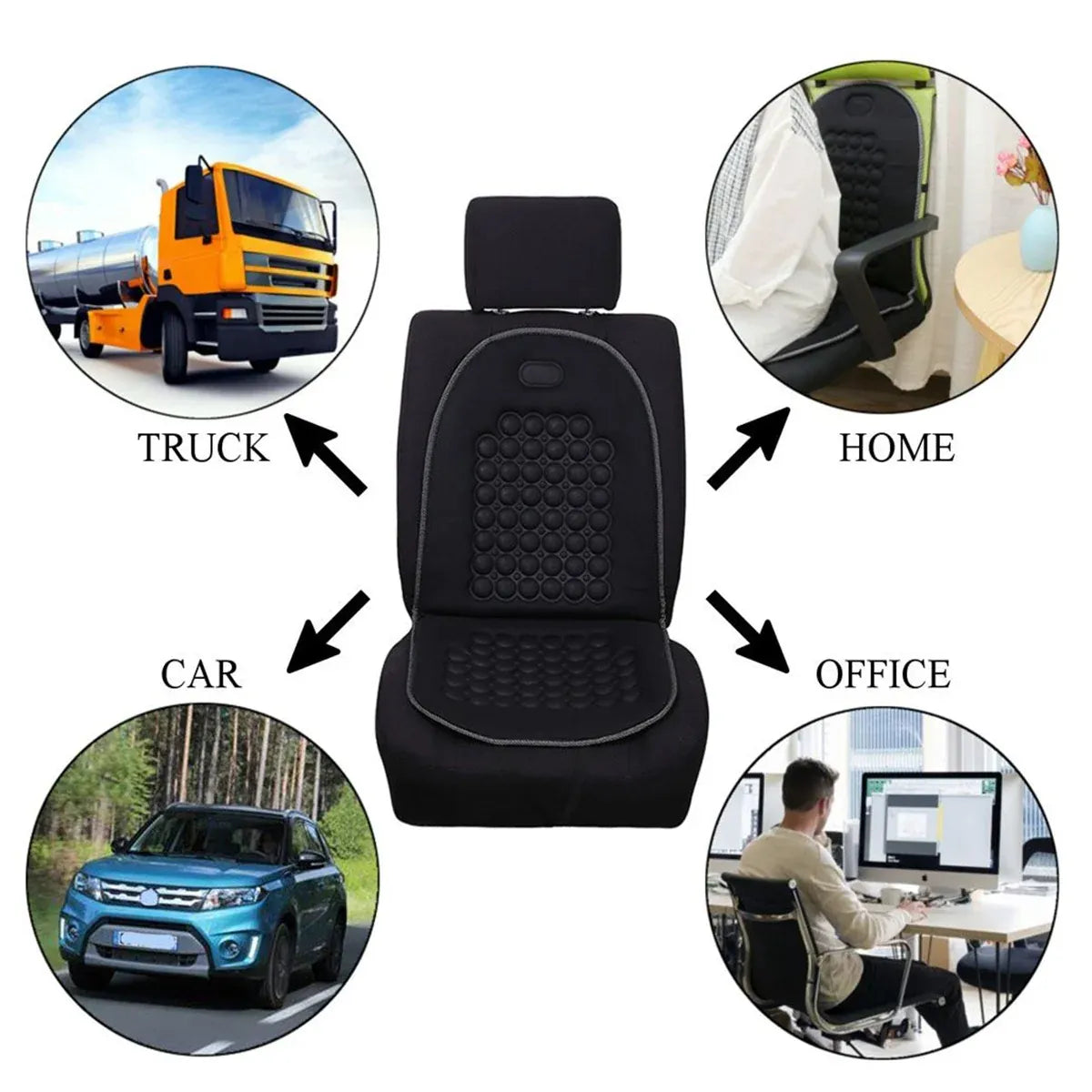 Car Seat Cushion Breathable Comfortable Durable for Auto Seat Cover