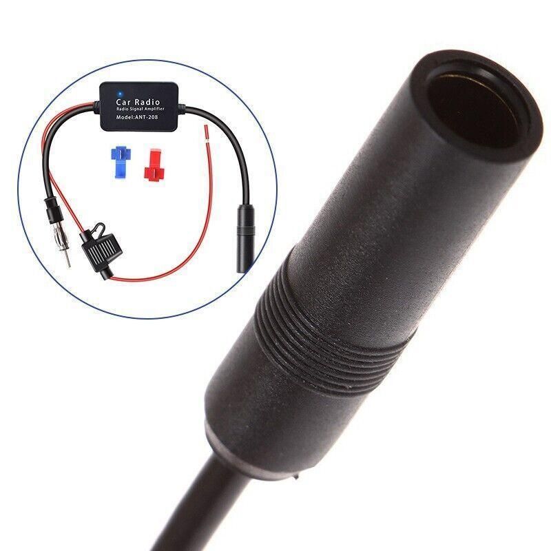 Car Hidden Aerial Radio Antenna Reception Booster Strengthen 25db 12V AU