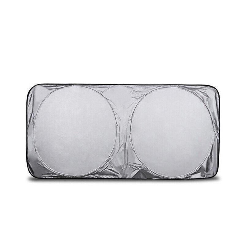 Car Windshield Sunshade Foldable 150×70cm UV Block Front Visor for SUV Van