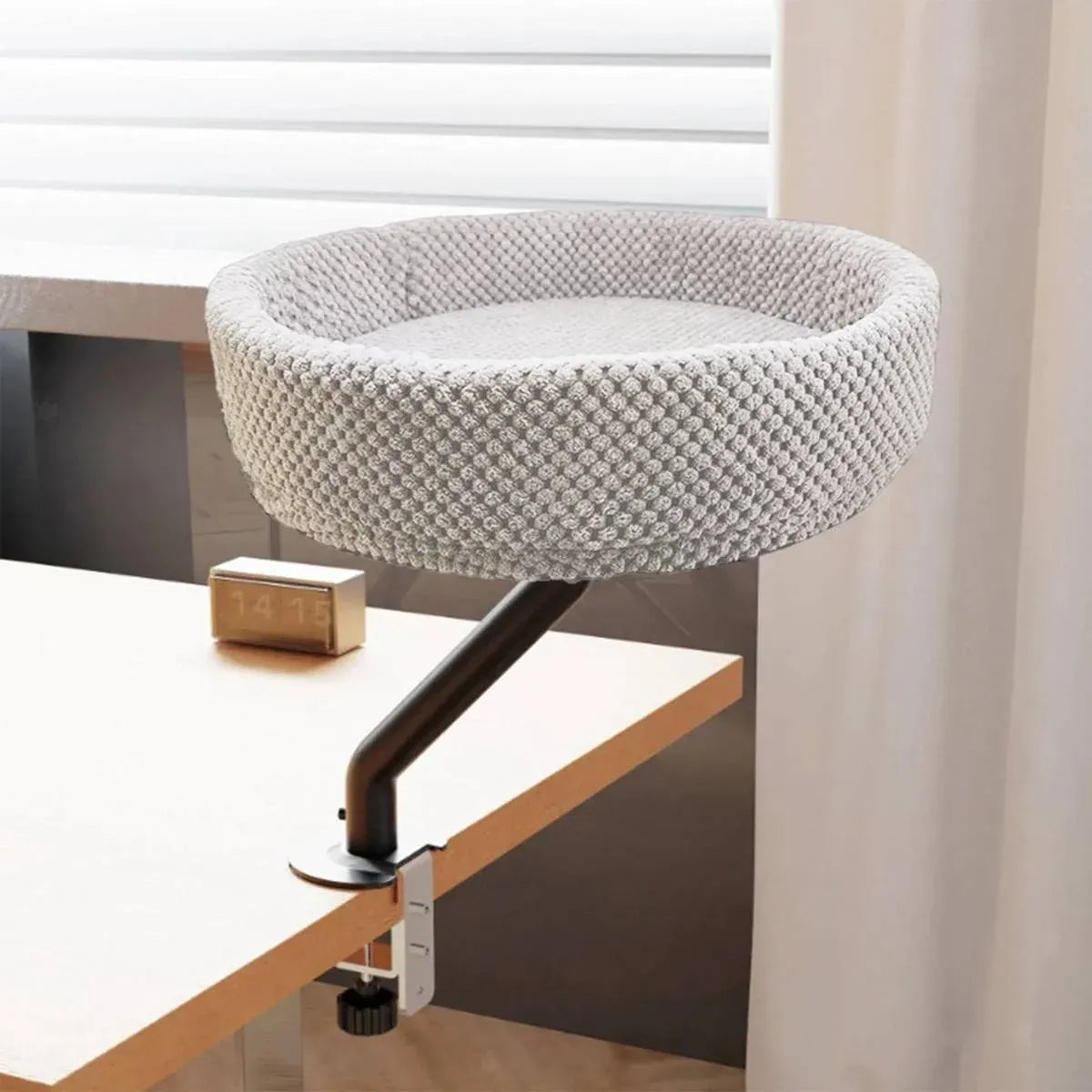 Suspended Cat Bed Desktop Hammock Cat Bed For Office Desk Window Mount Sleeping