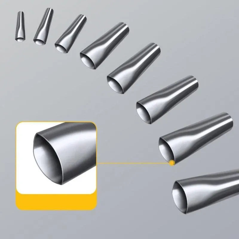 17PCS Stainless Steel Perfect Caulking Nozzle Applicator Sealant Finishing Tool