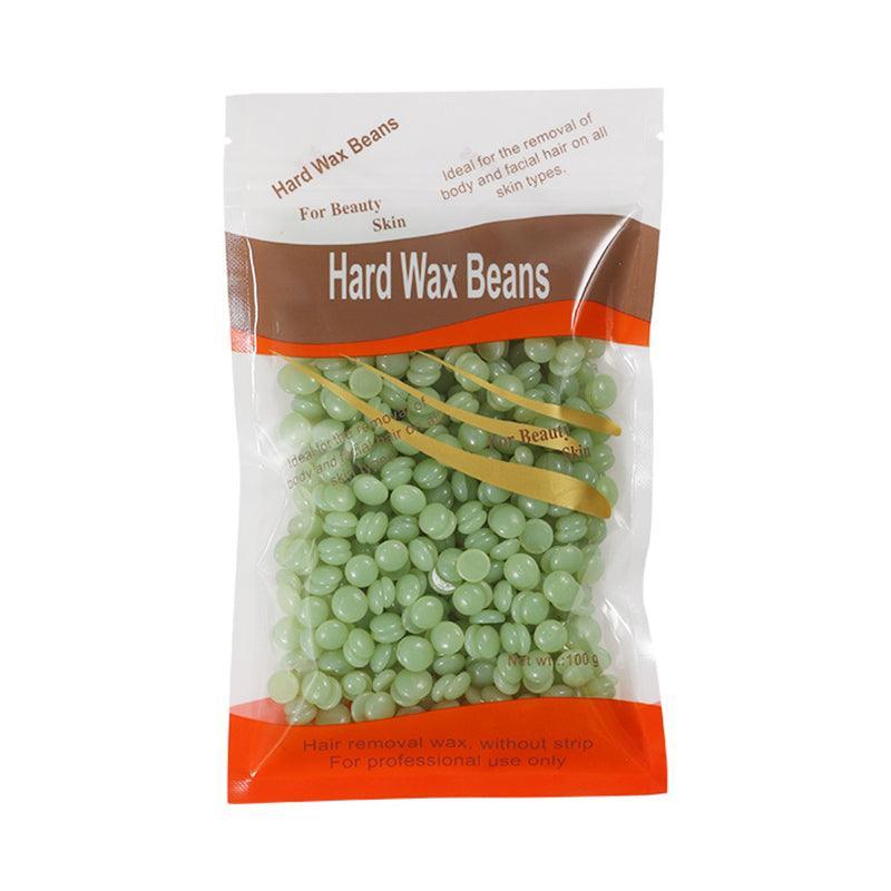300G Hard Wax Bean No Strip No Pain Hot Film Body Waxing Hair Removal Depilatory - Choclate