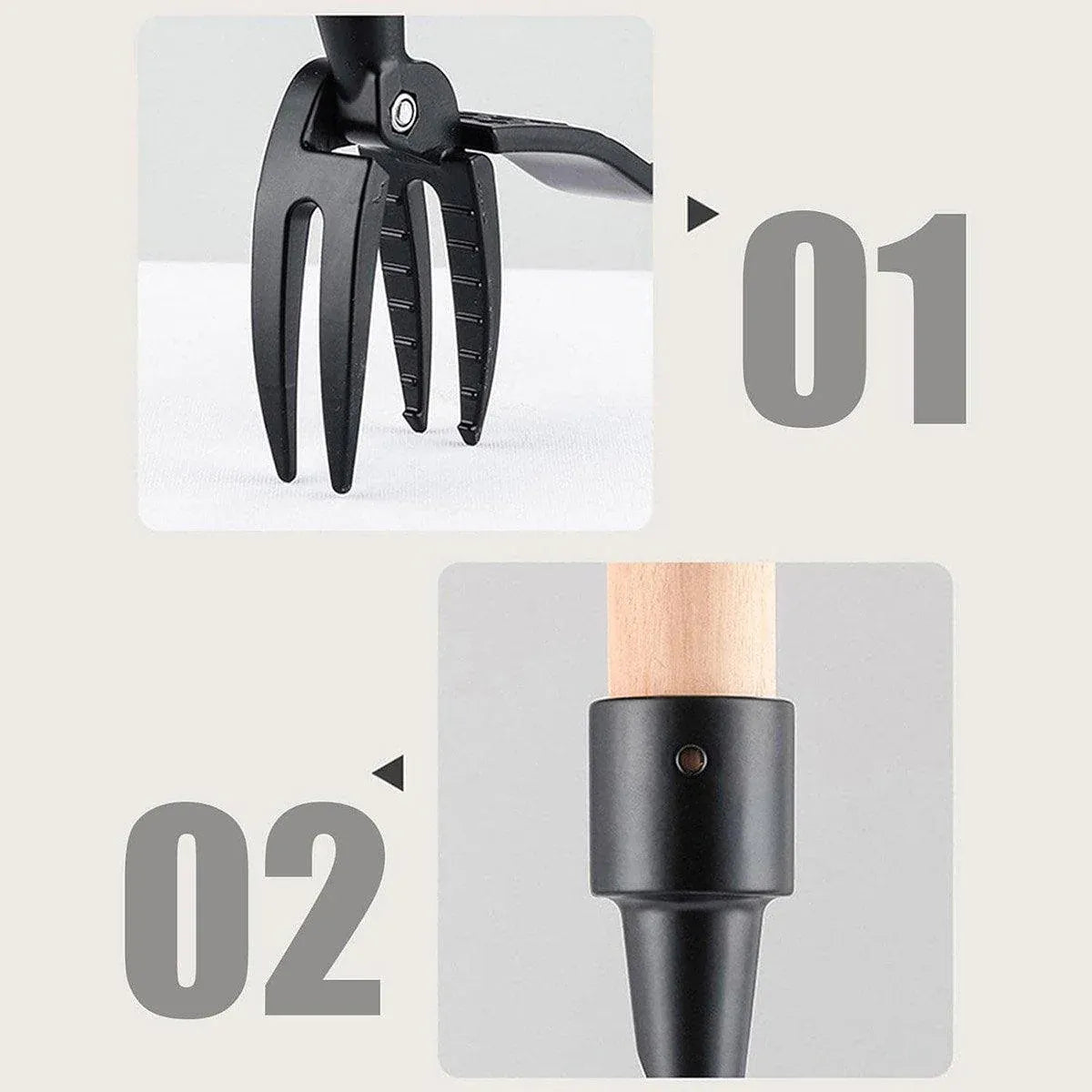 Weeding Uprooting Lifting Tongs Gardening Tools For Easy Blow Free Garden Care