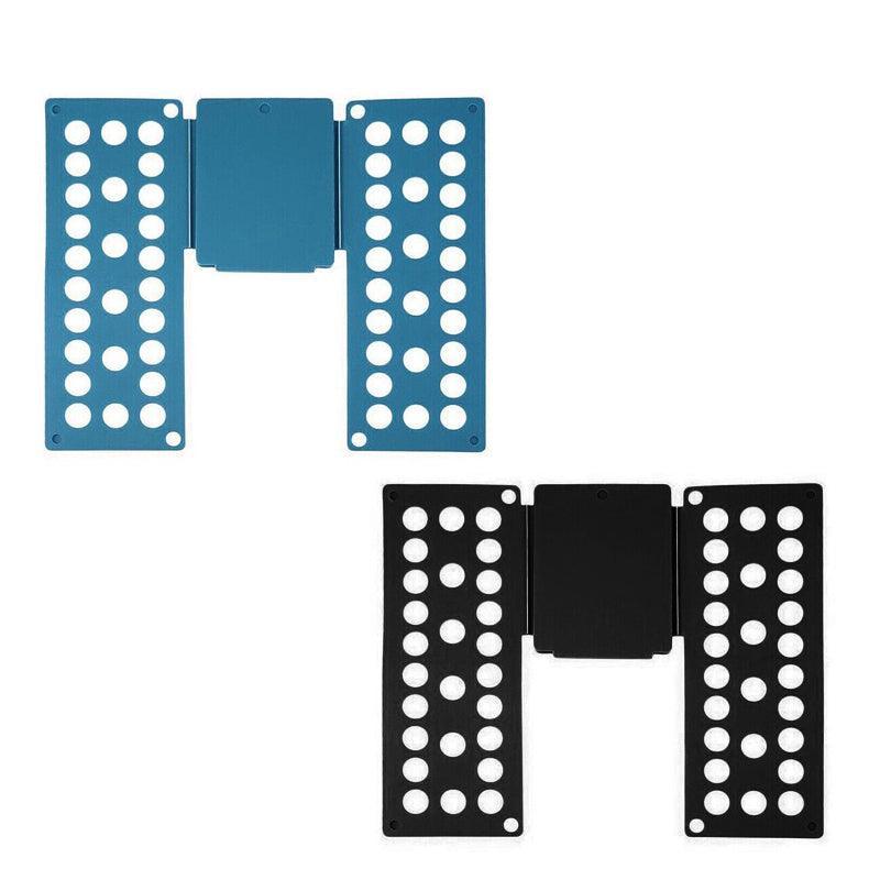 Small Size Folding Board for T-Shirts and Tops Magic Flip Fold Clothes Folder Tool - Black