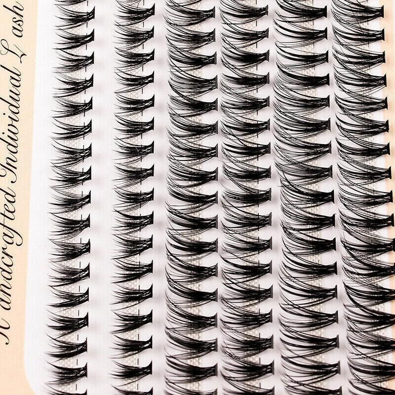 Volume Cluster Eyelash Extension Individual Russian False Mink Lashes C 10D/20D - 20D Mix