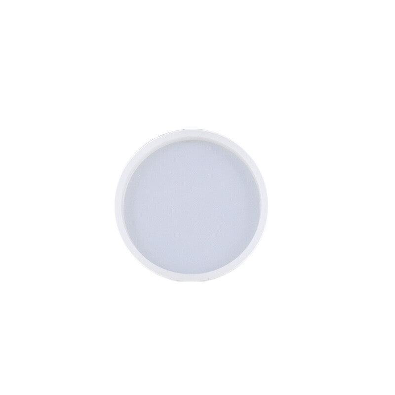 Coaster Resin Casting Mould Epoxy Mold Silicone Craft DIY Jewelry Agate Making - Large Round*4