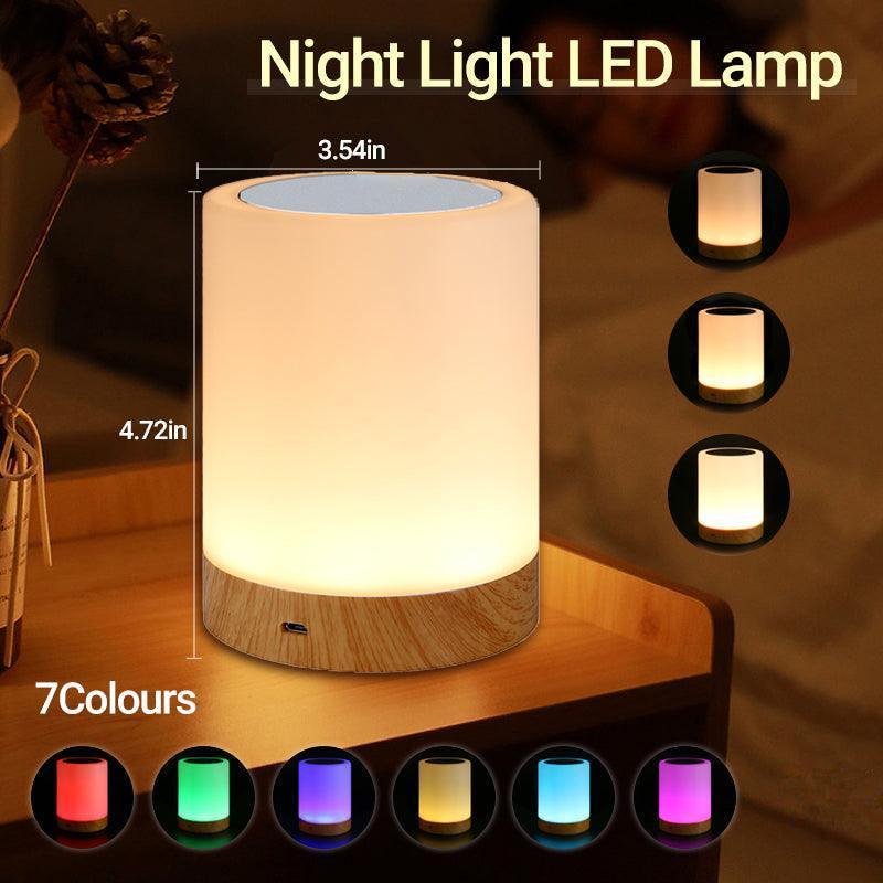 Touch Led Desk Lamp Bedside Study Reading Table Light Usb Ports Dimmable Au