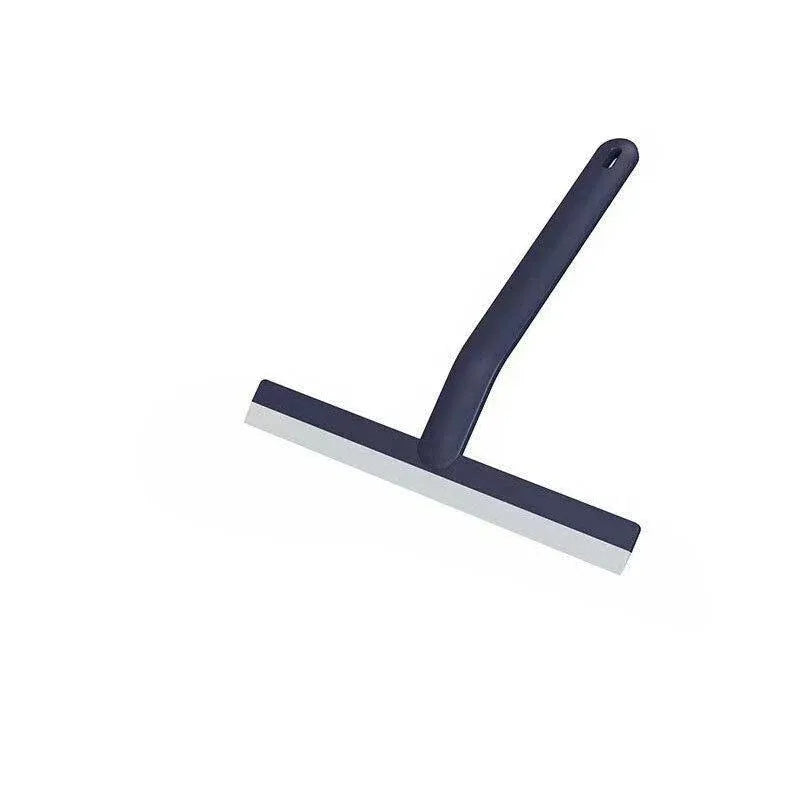 Shower Squeegee Bathroom Mirror Window Glass Cleaner Wiper Home Cleaning Tool - Blue