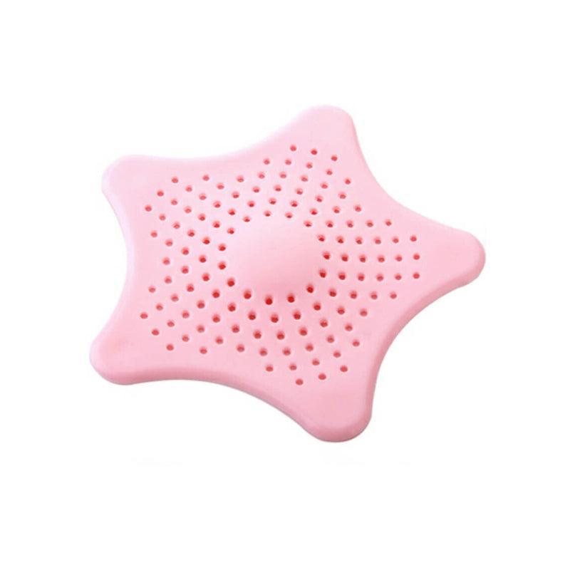 New Bathroom Drain Hair Catcher Bath Stopper Sink Strainer Shower Filter Covers - Grey