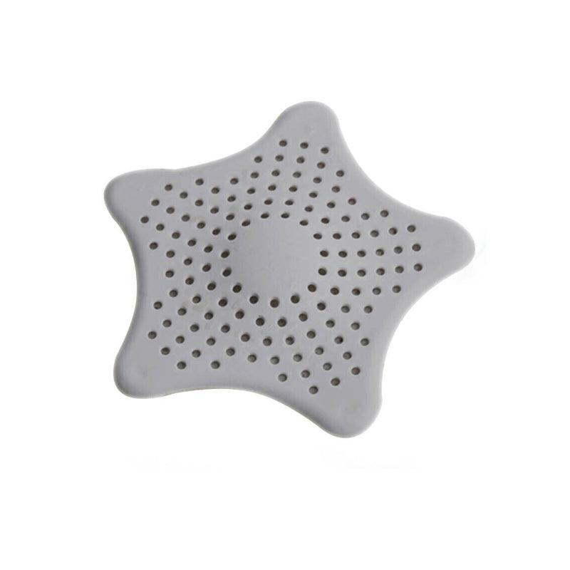 New Bathroom Drain Hair Catcher Bath Stopper Sink Strainer Shower Filter Covers - Light Blue