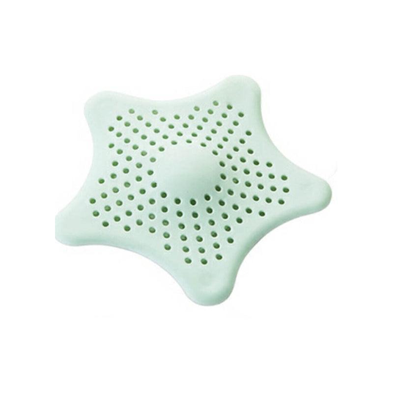 New Bathroom Drain Hair Catcher Bath Stopper Sink Strainer Shower Filter Covers - Light Green