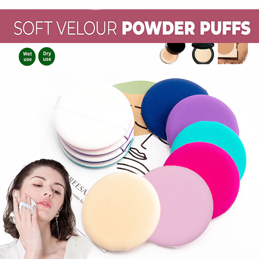 Air Cushion Puff Powder Foundation Makeup Cosmetic Sponge BB CC Cream Face - Rose Red