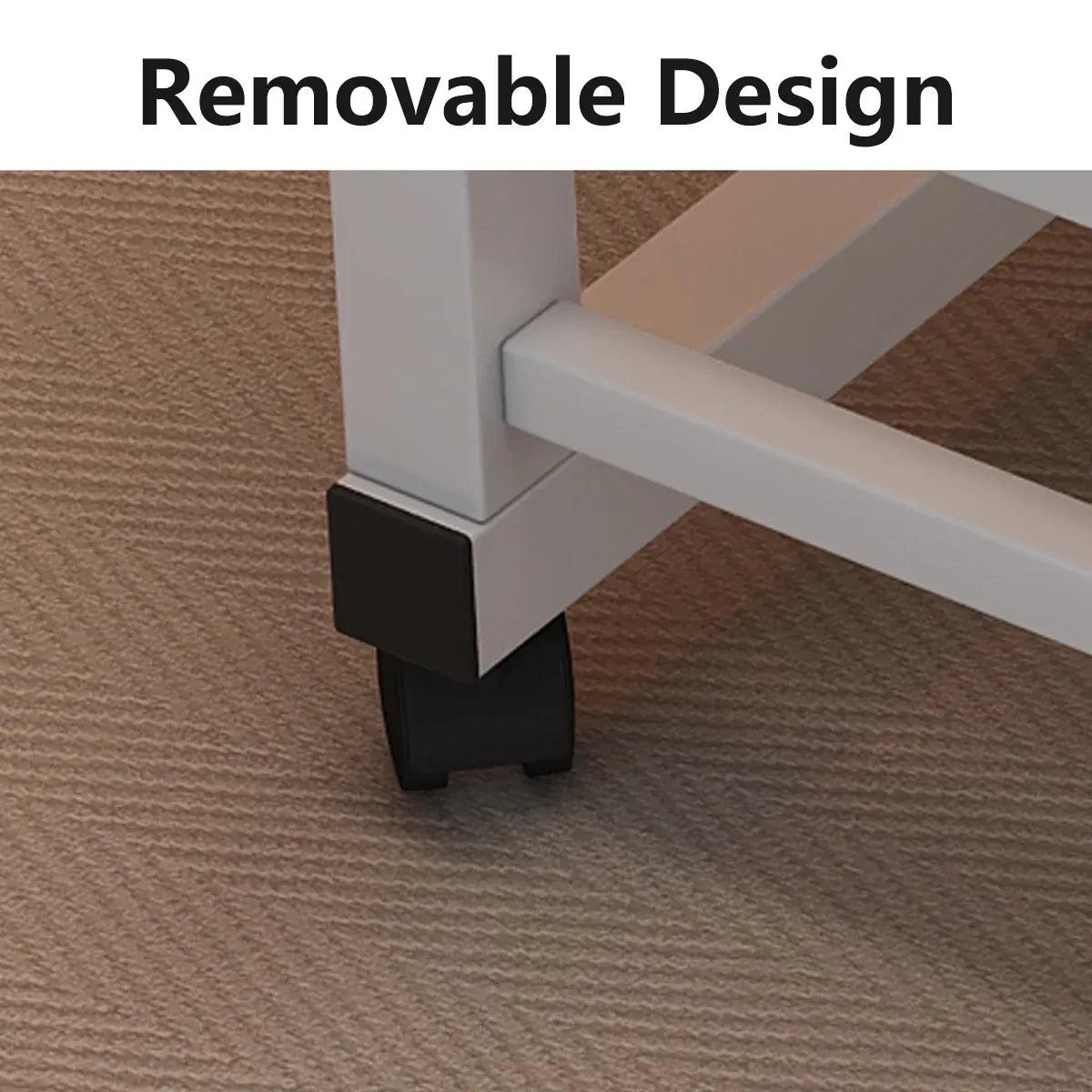 Laptop Desk Adjustable Height Mobile Side Table Ergonomic Design Stable Durable