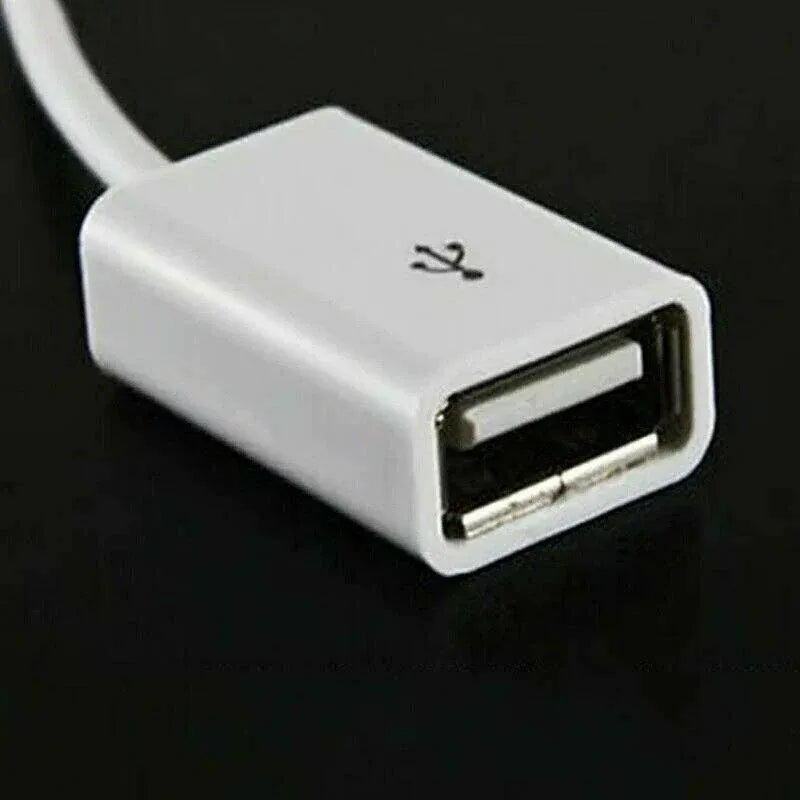 Male Cable Plug Aux Jack 3.5Mm Audio To Usb 2.0 Female Converter Cord Play Mp3