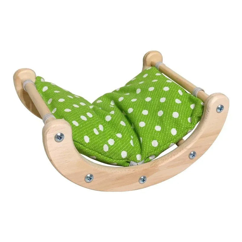Hamster Swing Bed Warm Cotton Bed Soft for Small Pet Entertainment Play AU