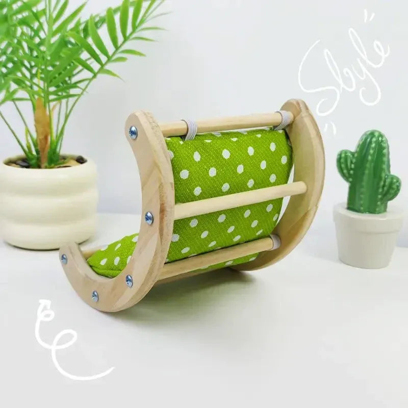 Hamster Swing Bed Warm Cotton Bed Soft for Small Pet Entertainment Play AU