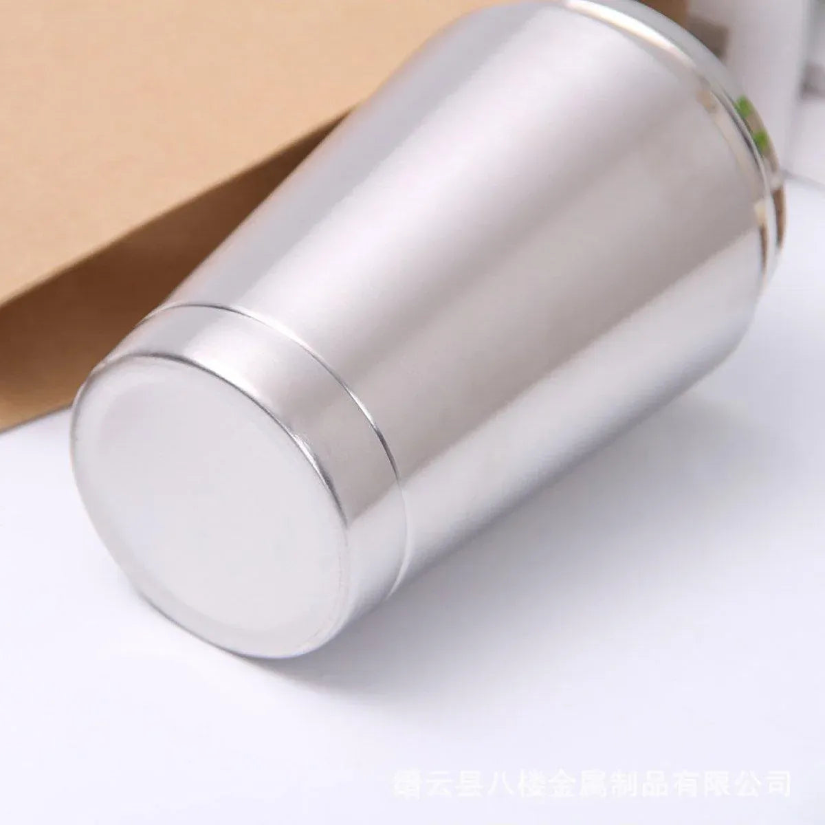 500/750ML Stainless Steel Protein Blender Shaker Cup Bottle Mixed Water Sport - 750ml