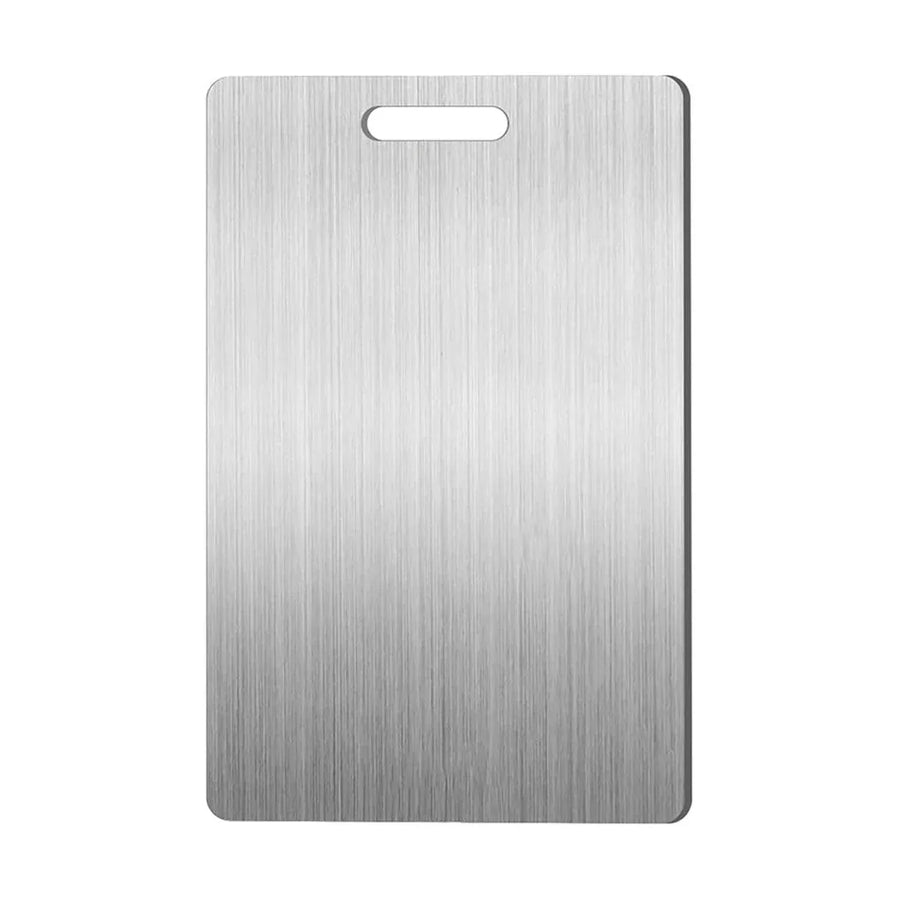 Double-Sided Stainless Steel Cutting Board Household Kitchen Chopping Board - 46x30cm