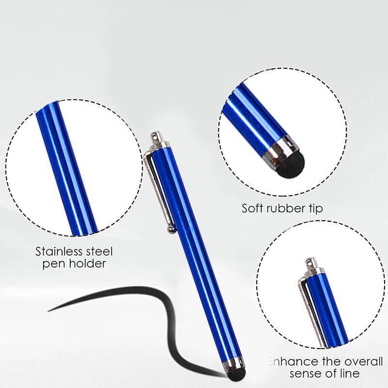 10 Pack Stylus Pens for Touch Screen Devices Compatible with iPhone iPad Samsung