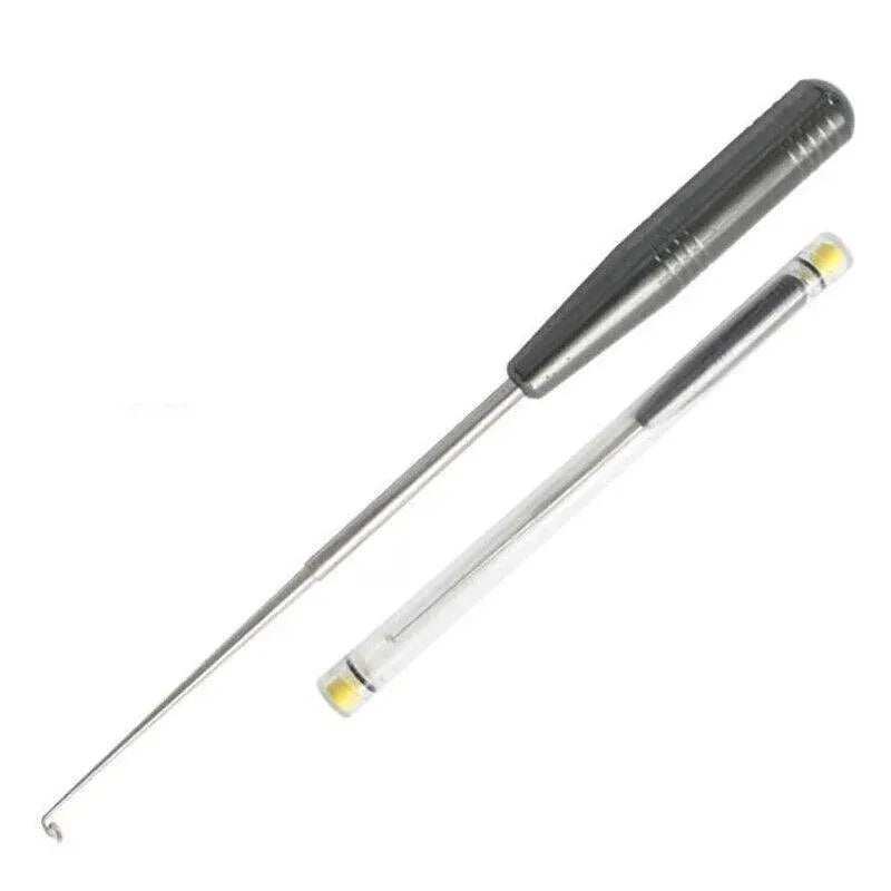 Fishing Hook Remover Stainless Steel Fishhook Dehooker Hook Detacher Extractor - Grey