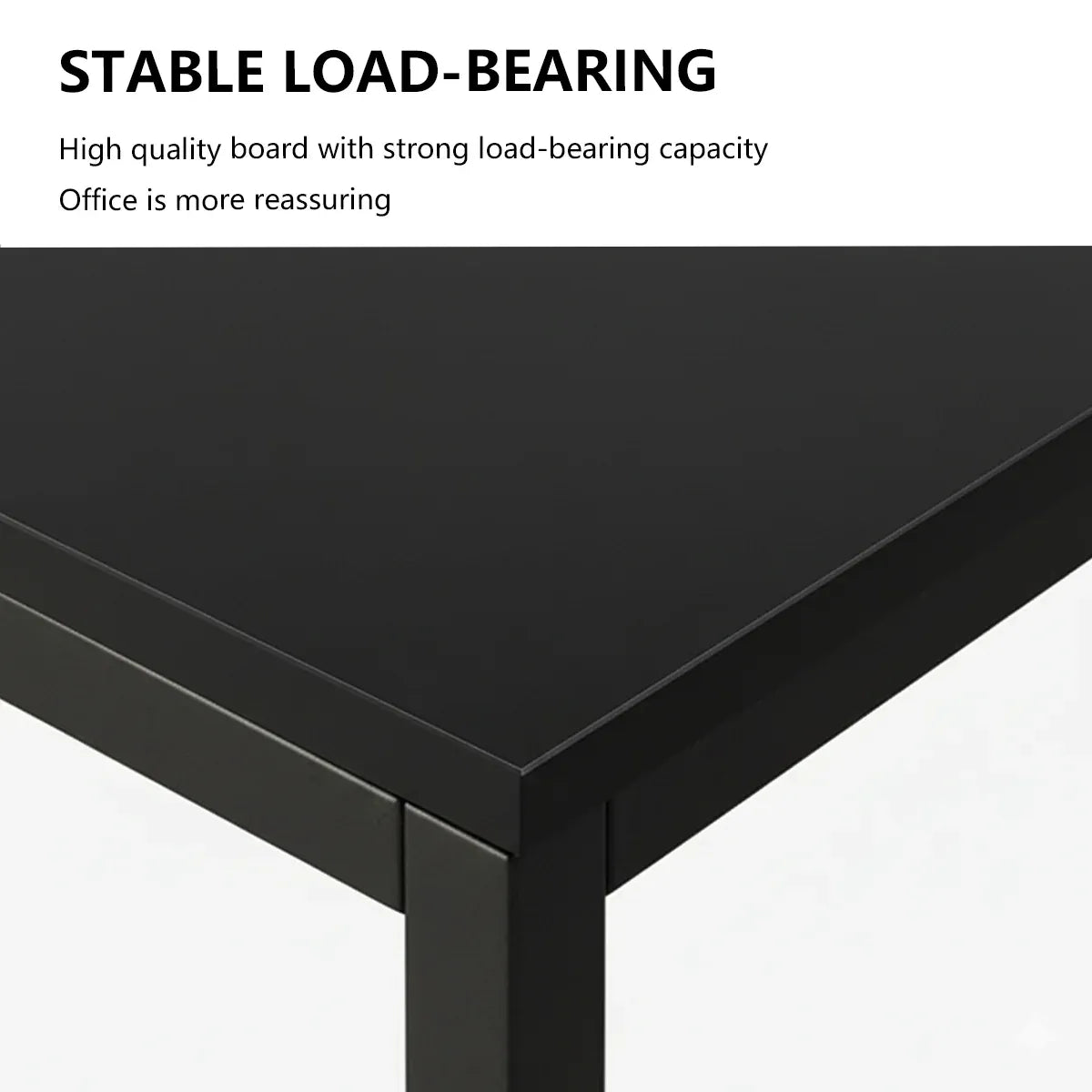 Minimalist Home Computer Desk with Shelves Study Workstation