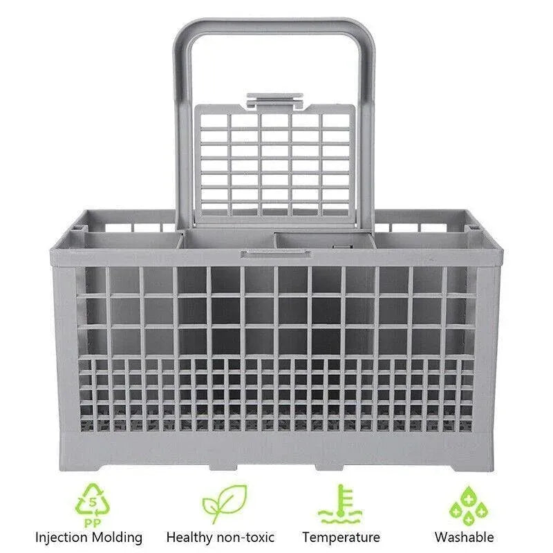 Universal Dishwasher Cutlery Basket Suits For Many Brands 240Mm X 135Mm X 122Mm