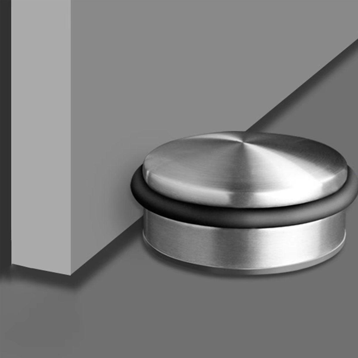 Solid Heavy Duty Rubber Door Stopper Windproof Noise Proof Door Wedge Non Slip