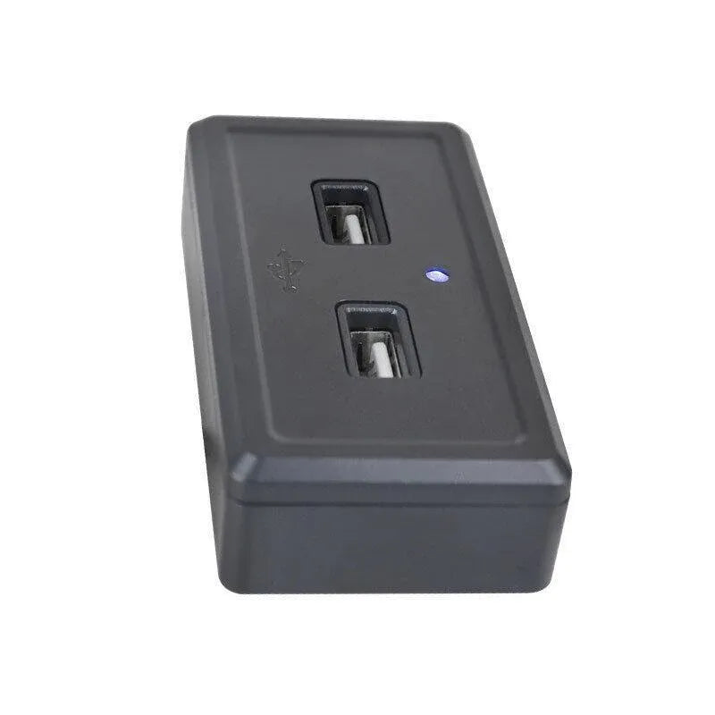 Dual USB Car Charger Socket Panel 5V 3.1A 12V 24V for Car RV Motorcycle