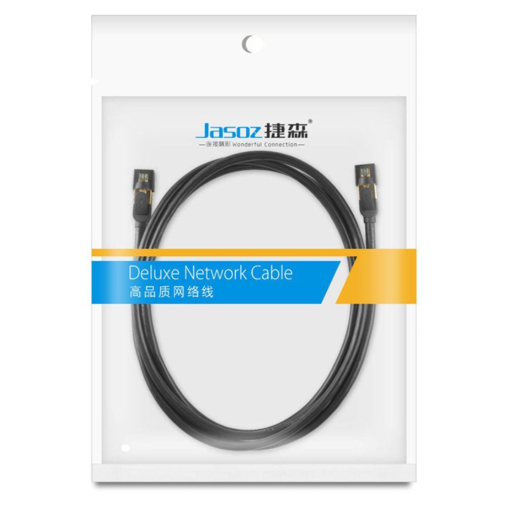 Jasoz Network Lan Cat7 Rj45 Cord Ethernet Shielded Cable Patch Lead 1-10M - 1 m