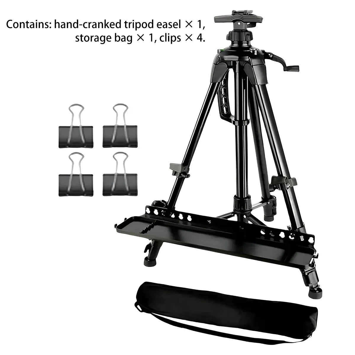 Art Painting Display Artist Easel Stand Portable Metal Adjustable Easels Triangle
