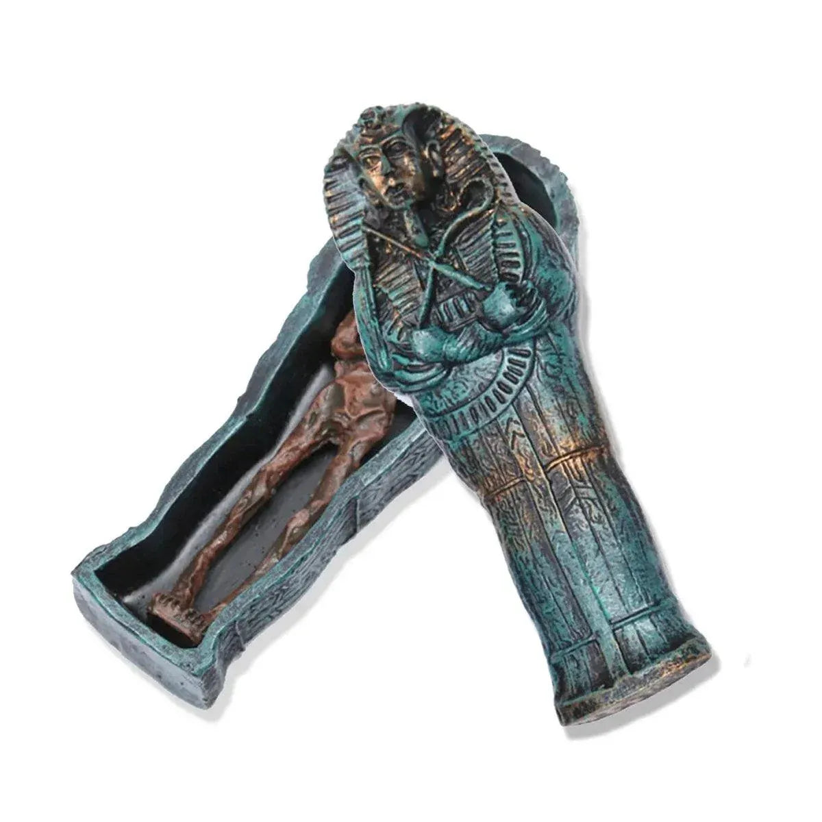 Mummy Aquarium Resin Craft Decoration for Fish Tank Aquascape Ornament Landscape