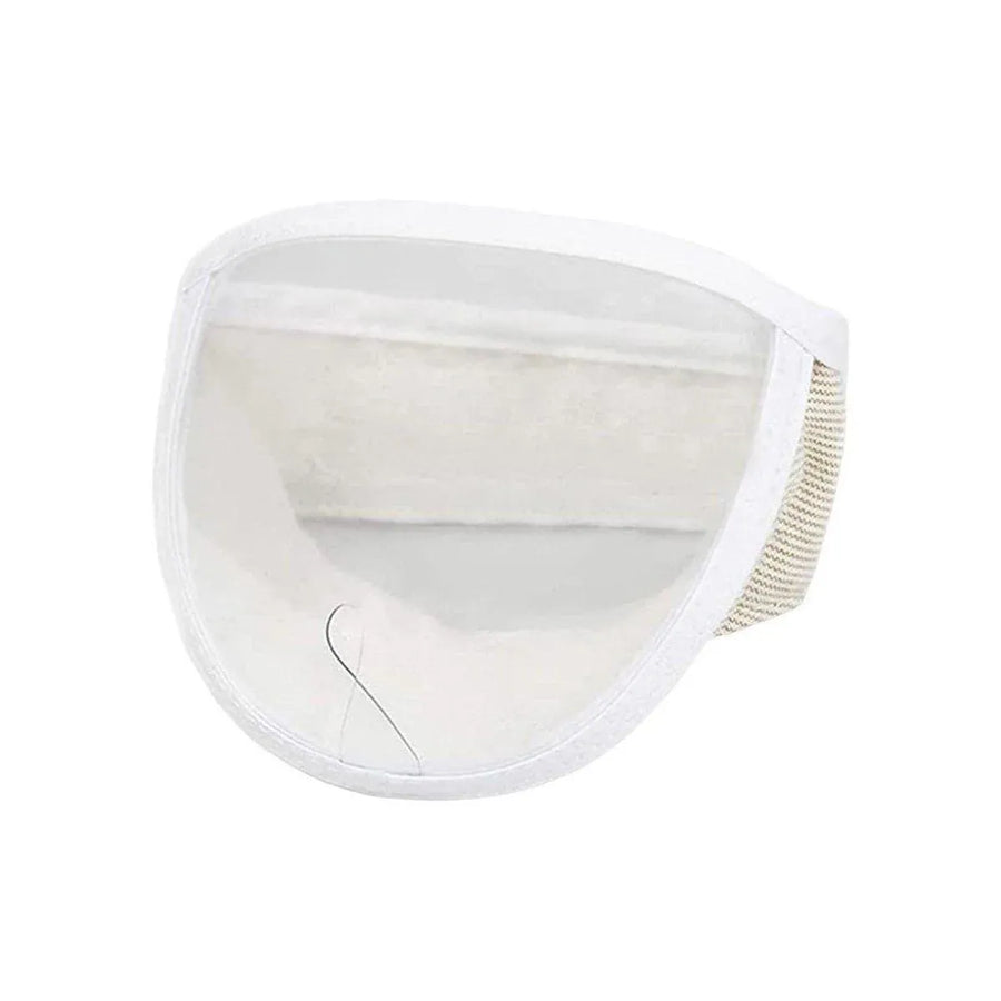Breathable Pet Headgear Clear Cat Dog Mask Anti Bite Scratch Protective Gear - S