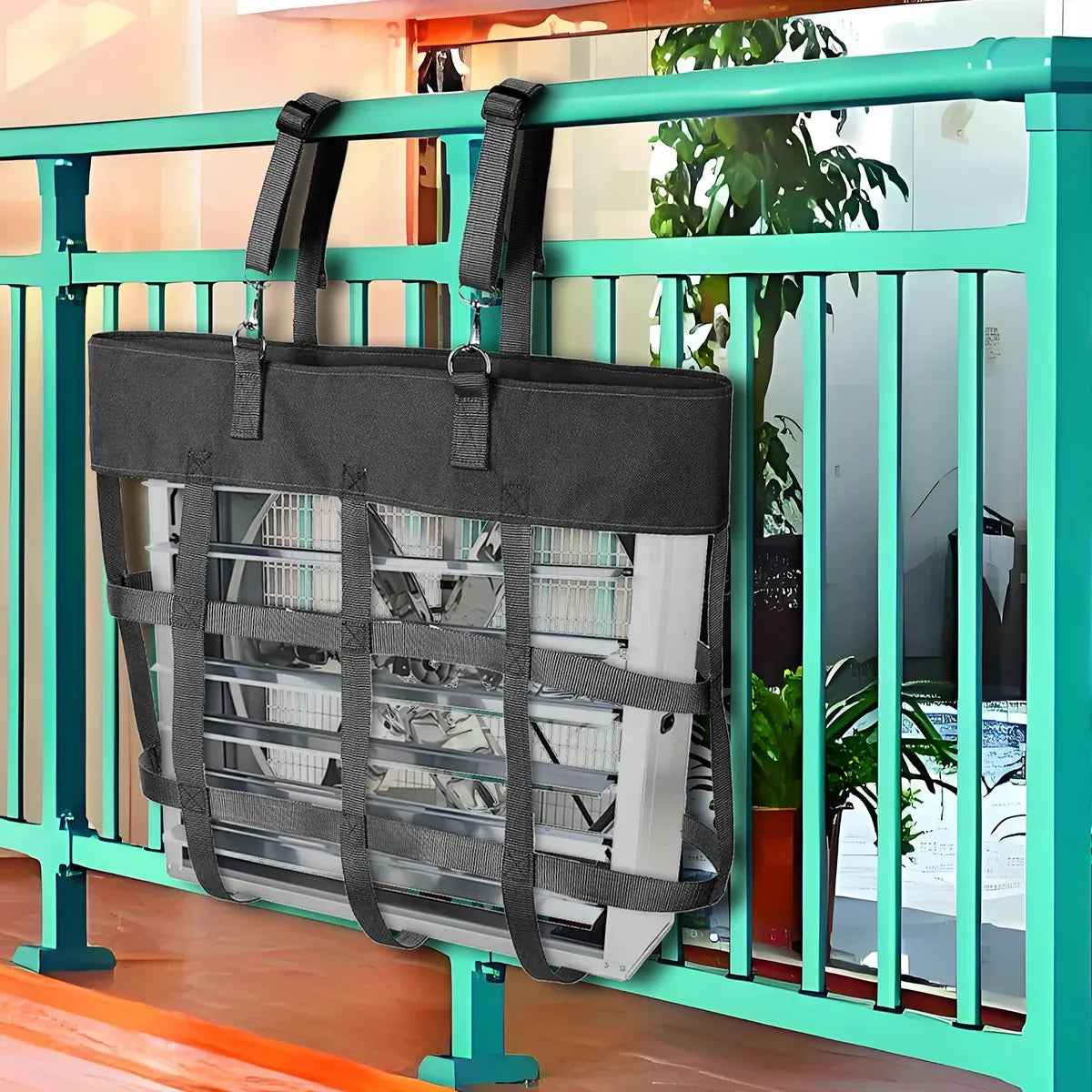 Hanging Stable Fan Bag Portable Durable for Barn Horse Stall Cover