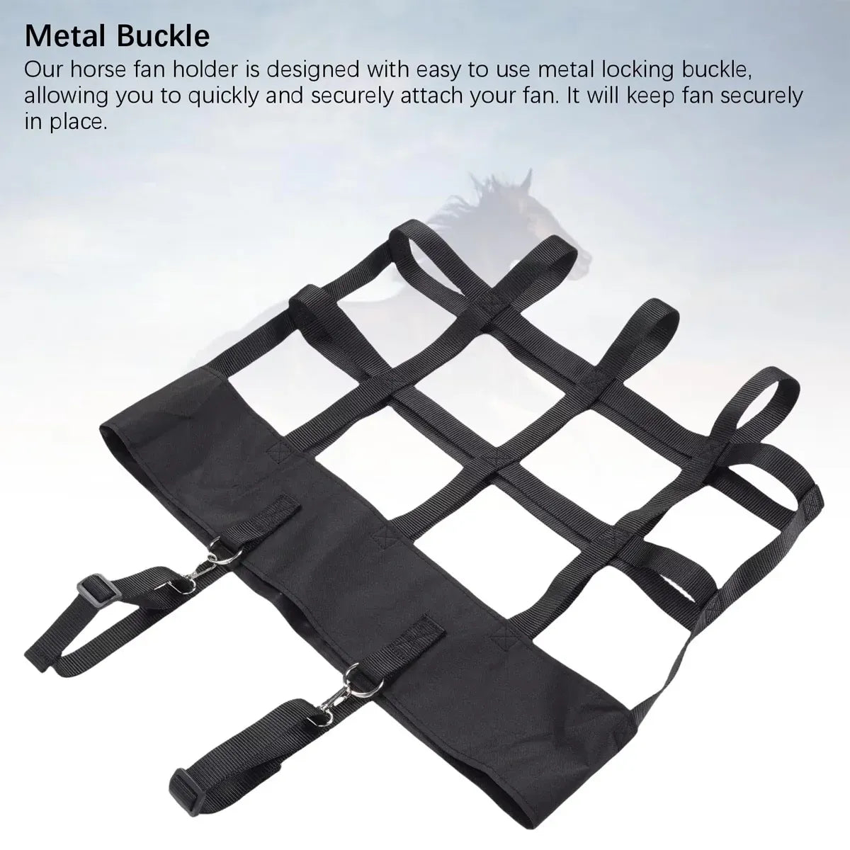 Hanging Stable Fan Bag Portable Durable for Barn Horse Stall Cover