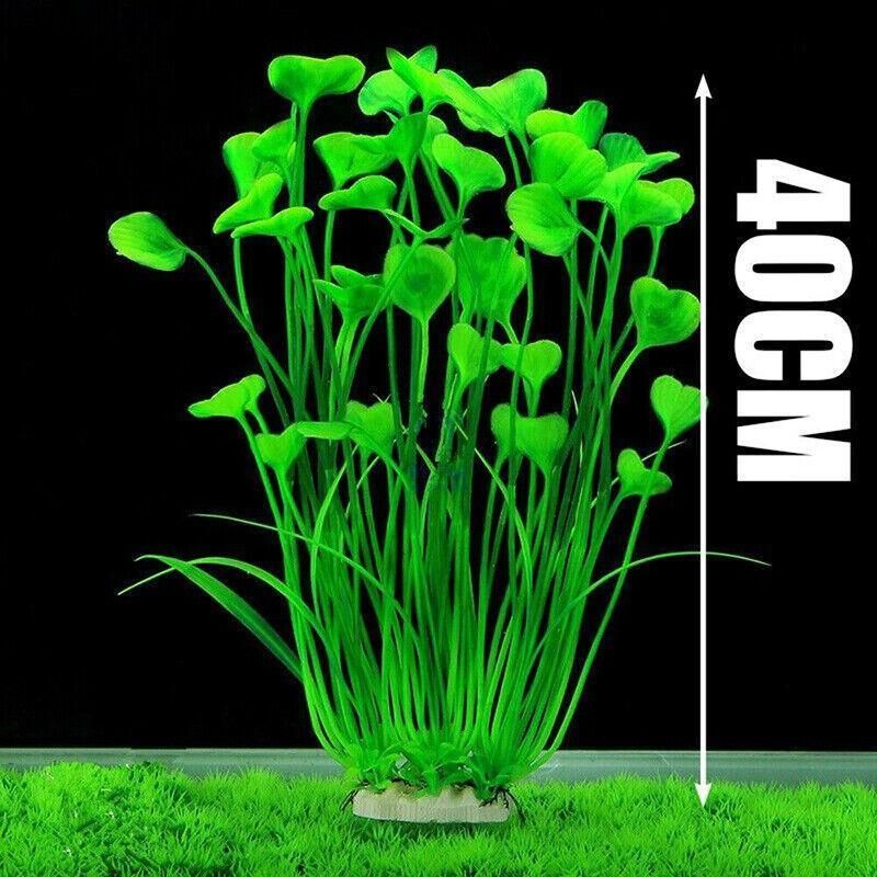 Aquarium 40cm Artificial Water Plants Fish Tank Plant Grass Decor