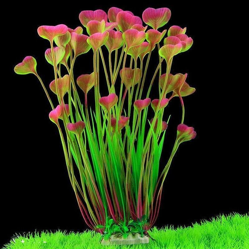 Aquarium 40cm Artificial Water Plants Fish Tank Plant Grass Decor