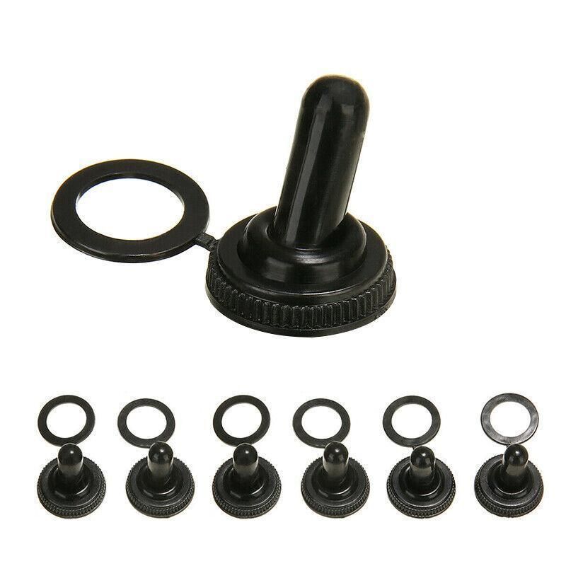 5X Waterproof Toggle Flick Switch 250V On/Off Car Dash Light Metal 12 Volt Boot