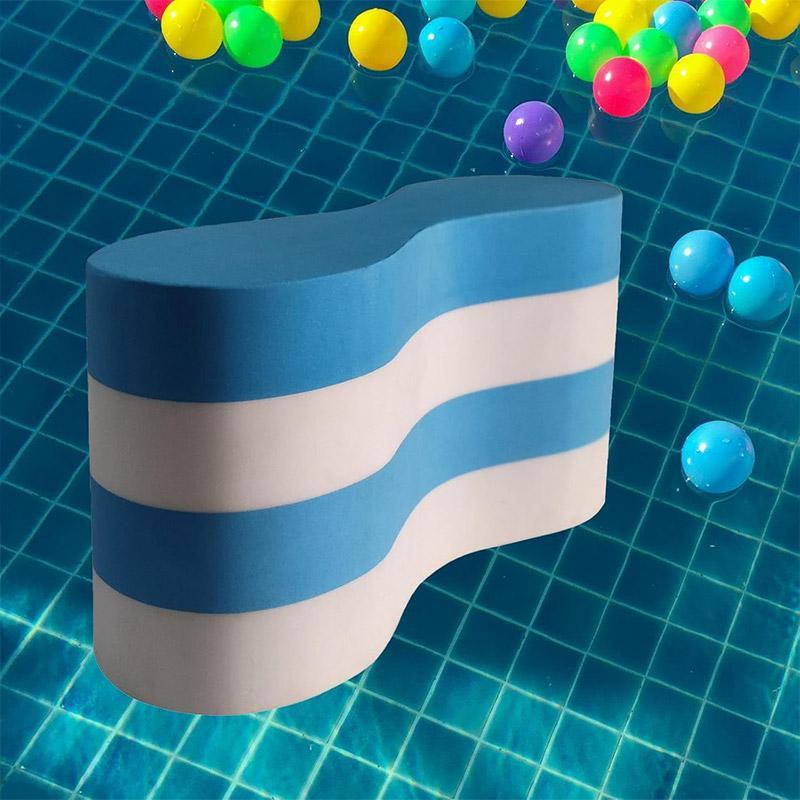 Professional Swimming Training Aid for Posture Correction Float and Clip Set - Green