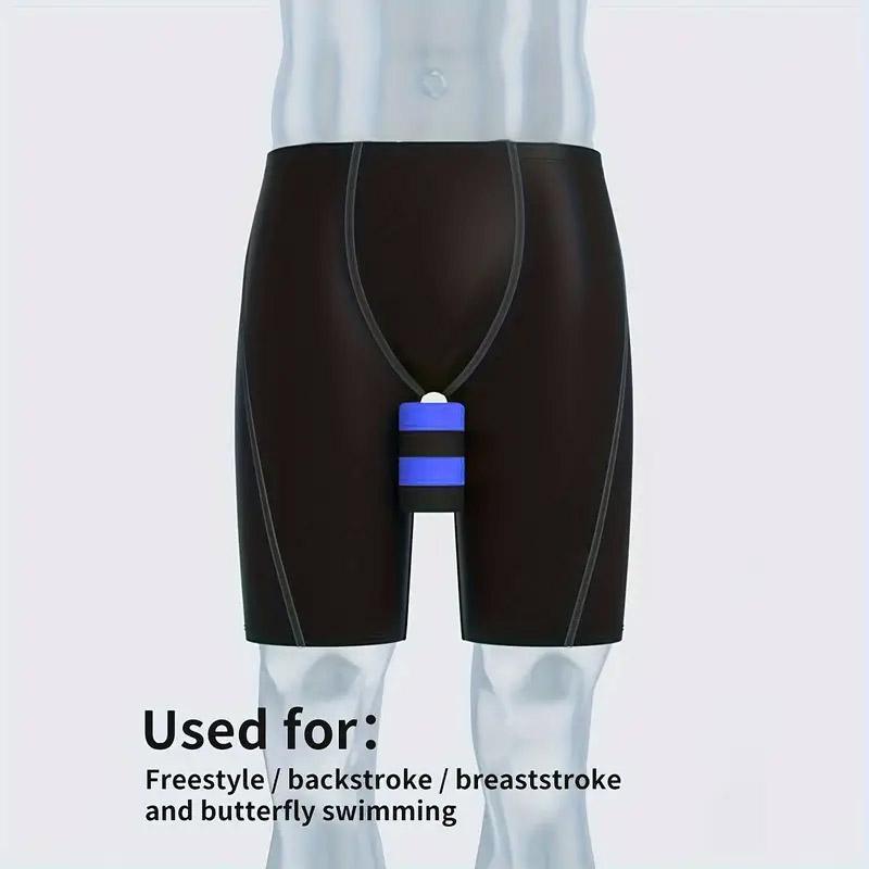 Professional Swimming Training Aid for Posture Correction Float and Clip Set - Red