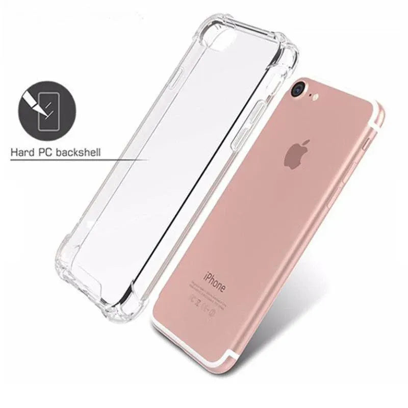 Shockproof Iphone 13 12 11 Pro Max Xs X 8 7 Soft Gel Clear Case Cover For Apple - For iphone 14