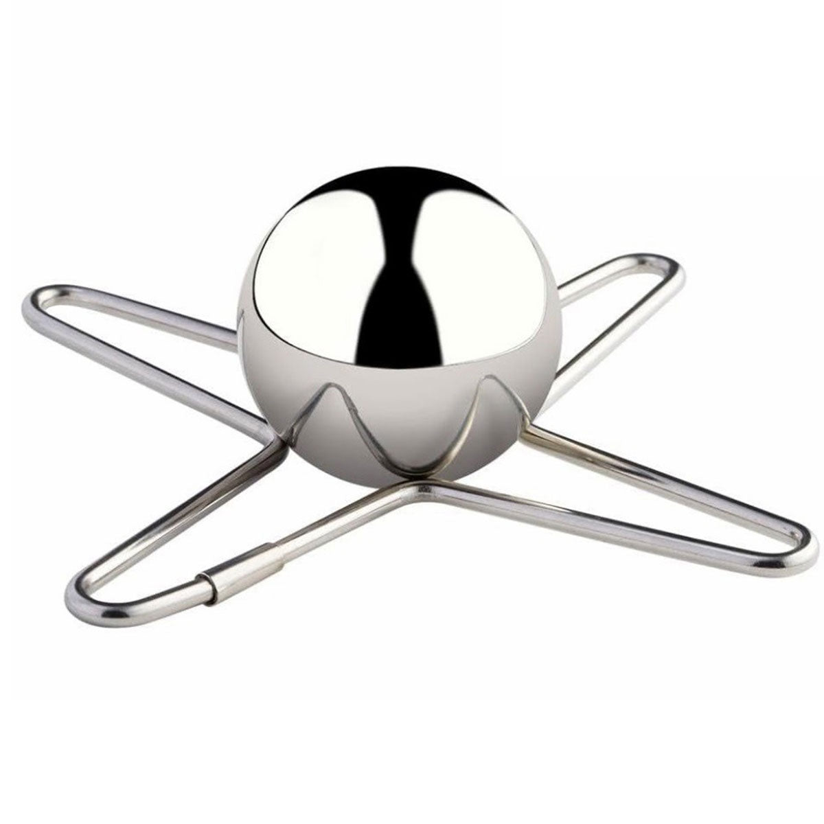 3/4 Forks Stainless Steel Ice Balls Reusable Spherical Whisky Chilling Stones - 3 Forks