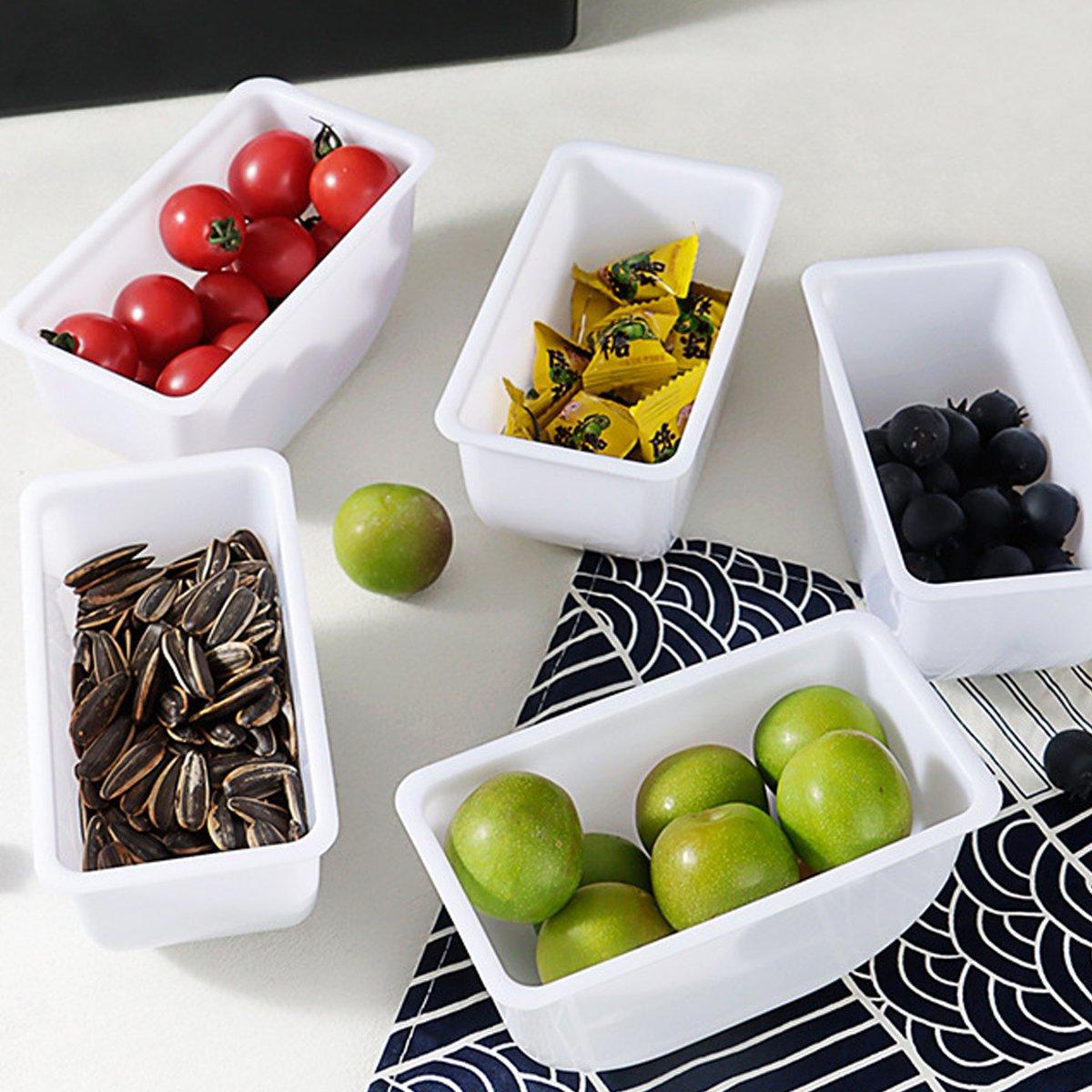 Multi Compartment Fruit Box Food Storage Container for Fresh Fruit Preservation