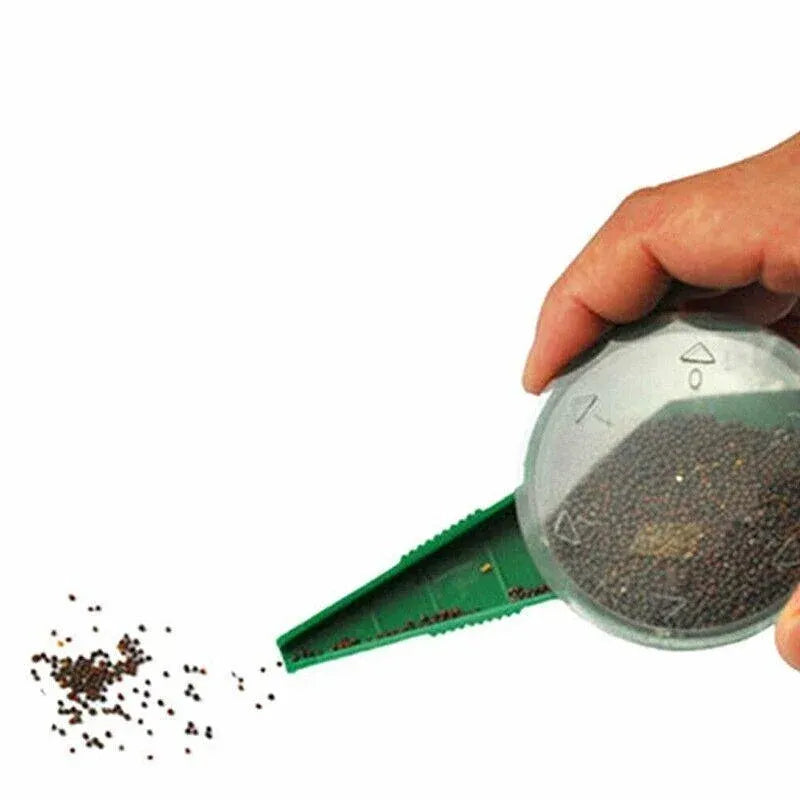 Au 3Pcs Seed Dispenser Garden Plant Spreaders Plastic Seeder Sower Planter Tool