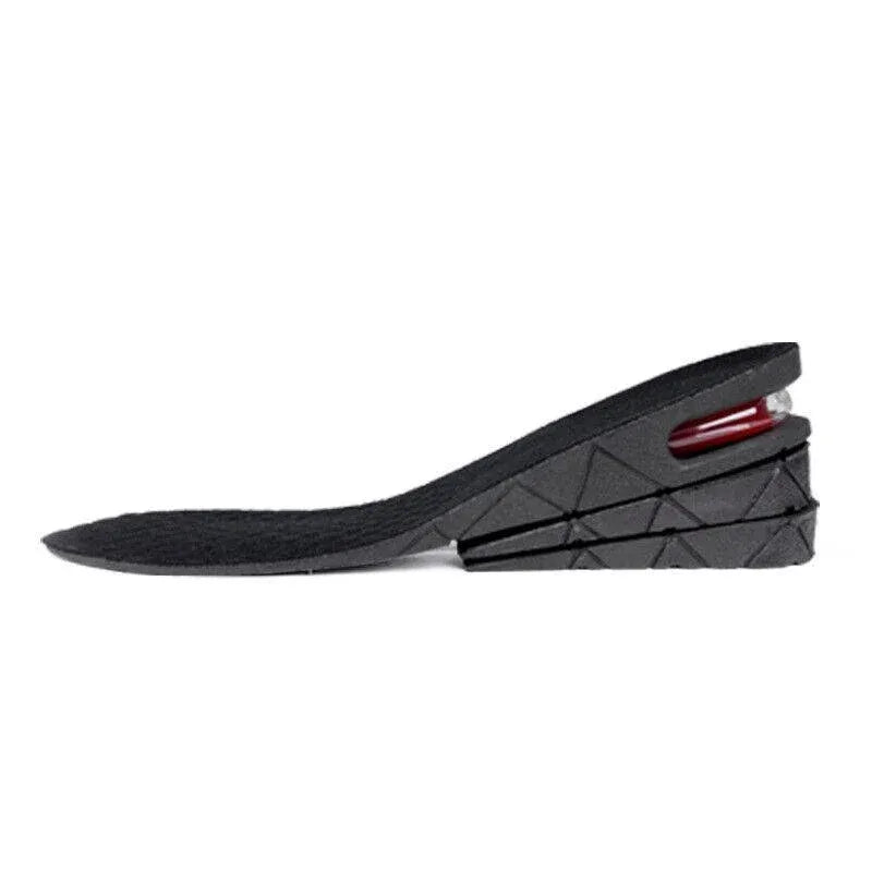 Air Cushion Height Increase Heel Gel Shoes Insoles Inserts Taller Lifts Pad Au